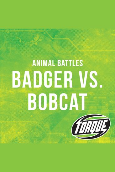 Badger vs Bobcat - cover