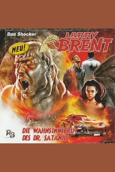 Larry Brent Folge 3: Die Wahnsinnsbrut des Dr Satanas - cover