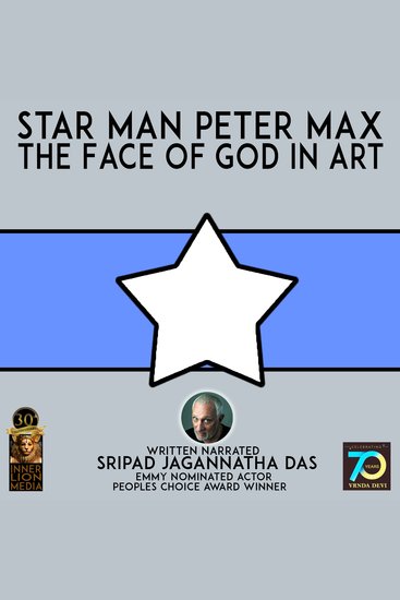 Star Man Peter Max - The Face Of God In Art - cover