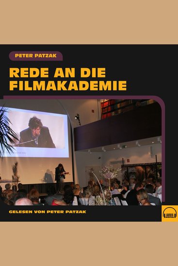 Rede an die Filmakademie - cover