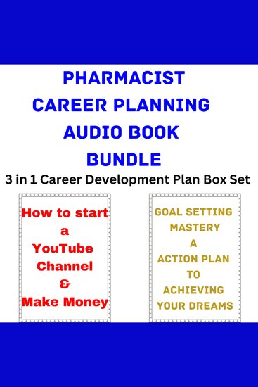 Pharmacist Career Planning Audio Book Bundle - 3 in 1 Career Development Plan Box Set - cover