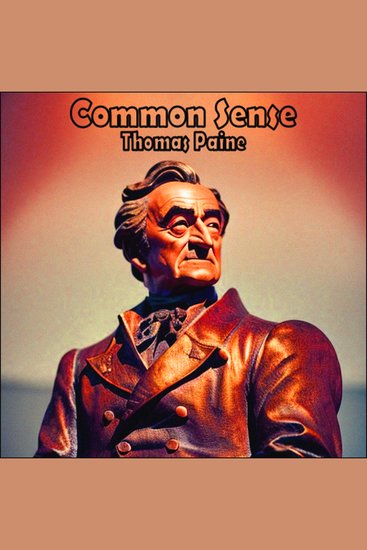 Common Sense - Thomas Paine - cover