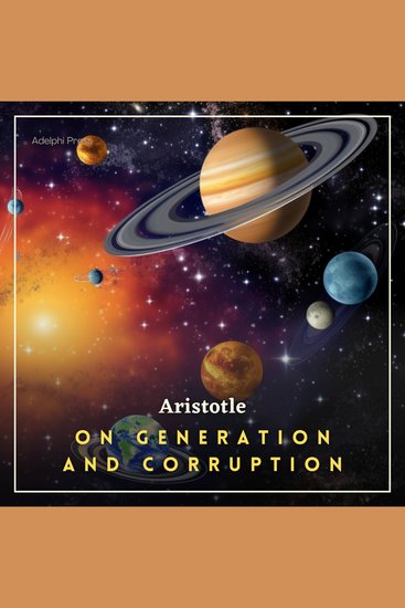 On Generation and Corruption - cover