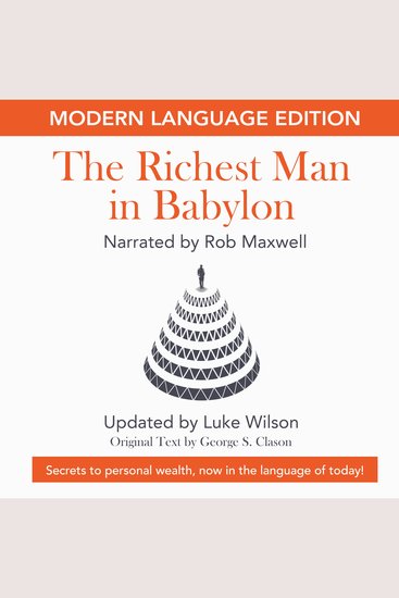 Richest Man in Babylon: Modern Language Edition - cover
