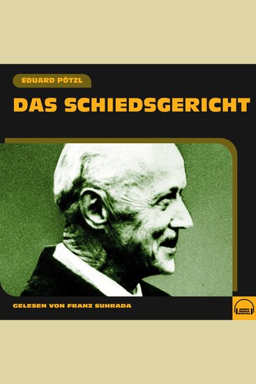 Das Schiedsgericht - cover