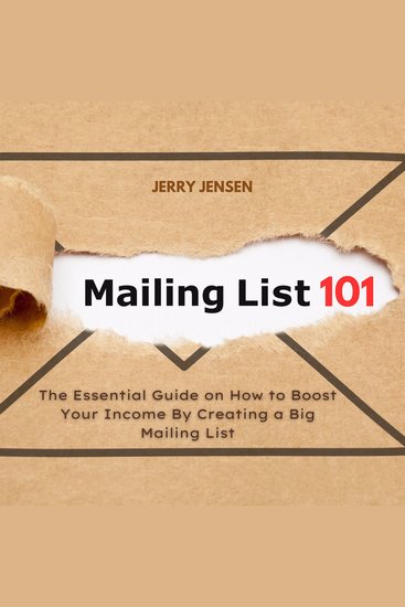 Mailing List 101 - cover