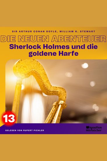 Sherlock Holmes und die goldene Harfe (Die neuen Abenteuer Folge 13) - cover