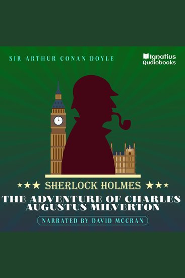 The Adventure of Charles Augustus Milverton - Sherlock Holmes - cover