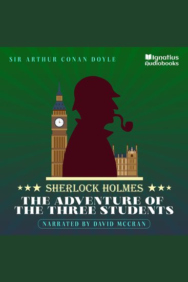 The Adventure of the Three Students - Sherlock Holmes - cover
