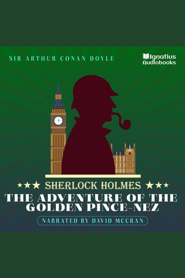 The Adventure of the Golden Pince-Nez - Sherlock Holmes - cover