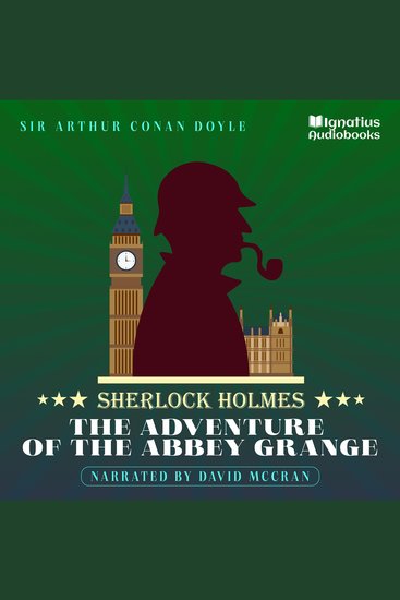 The Adventure of the Abbey Grange - Sherlock Holmes - cover