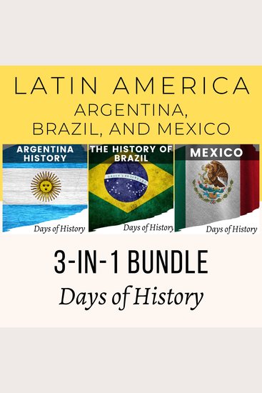 Latin America 3-in-1 BUNDLE - Argentina Brazil and Mexico - cover
