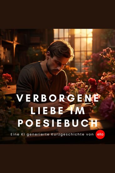 Verborgene Liebe im Poesiebuch - cover