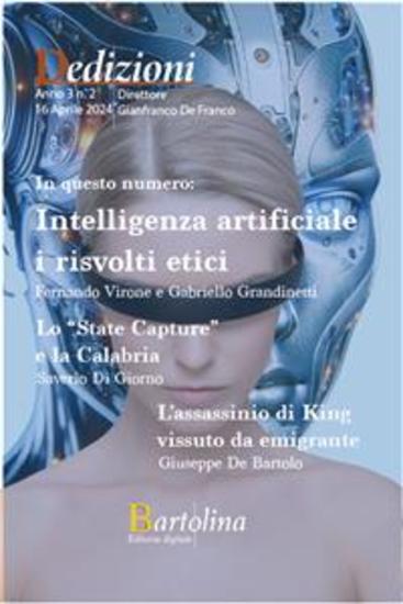 Dedizioni Anno 3 Numero 2 - Intelligenza Artificiale i risvolti etici - cover