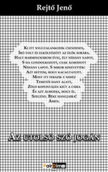 Az utolsó szó jogán - cover