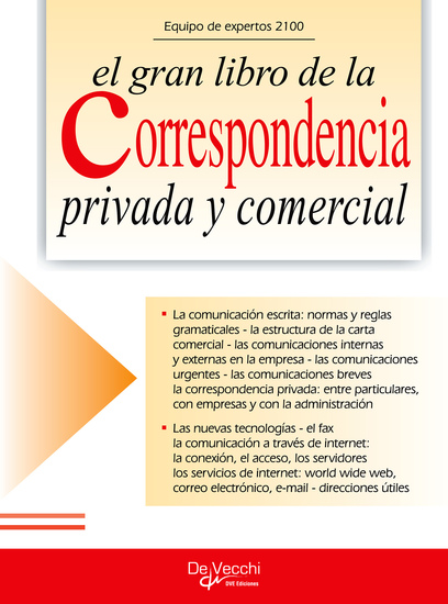 El gran libro de la correspondencia privada y comercial - cover