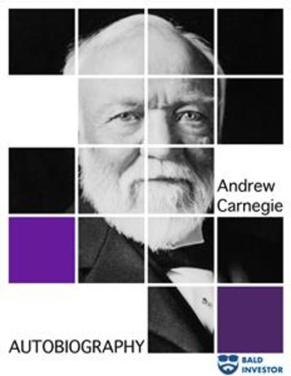 Autobiography of Andrew Carnegie - cover