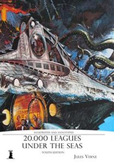 20000 Leagues Under the Seas - Illustrated and Annotated Youth Edition - cover