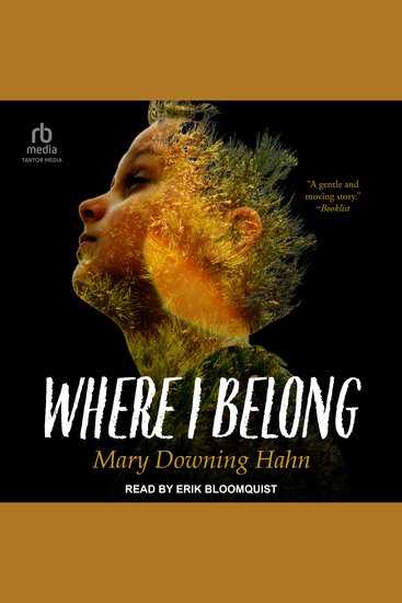 Where I Belong - cover