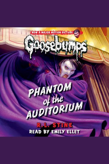 Phantom of the Auditorium (Classic Goosebumps #20) - cover