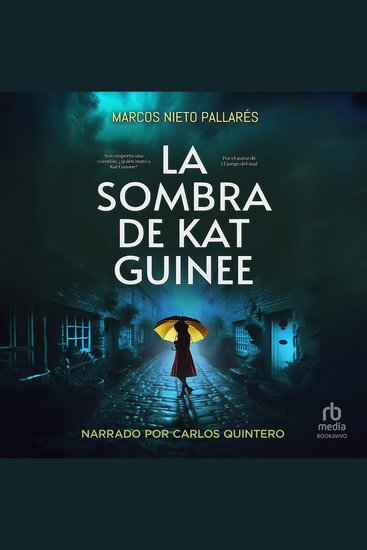 La sombra de Kat Guinee - cover