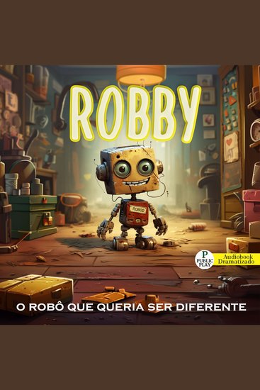 Robby o robô que queria ser diferente - cover