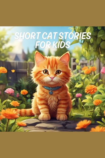 Short Cat Stories for Kids - cover