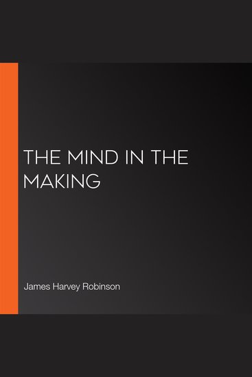 The Mind In The Making - cover
