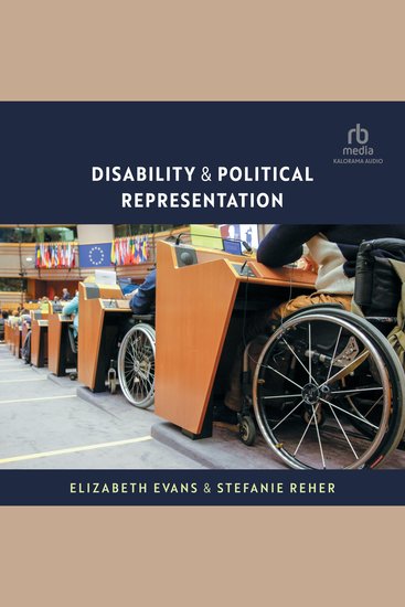 Disability and Political Representation - cover