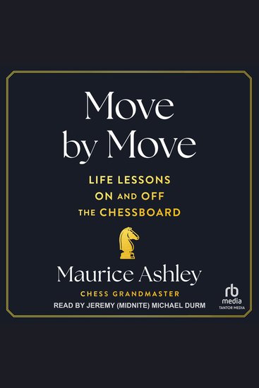Move by Move - Life Lessons on and off the Chessboard - cover