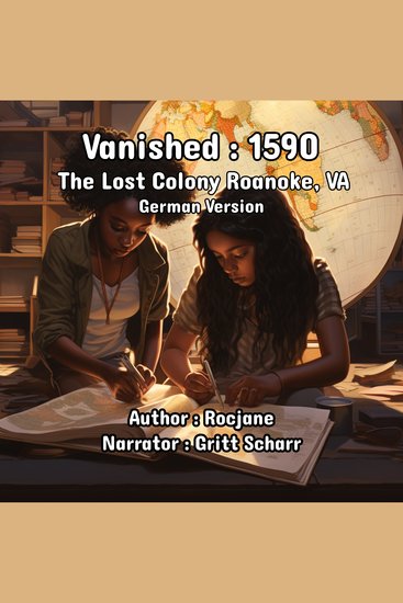 Vanished: 1590 The Lost Colony Roanoke VA - German Version - cover