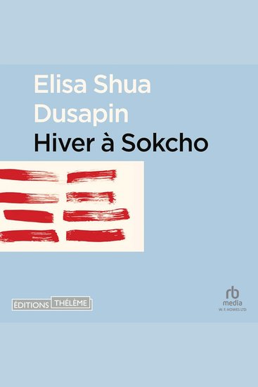 Hiver à Sokcho - cover