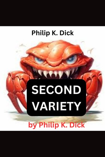 Philip K Dick: Second Variety - "Nasty crawling little death-robots" - cover