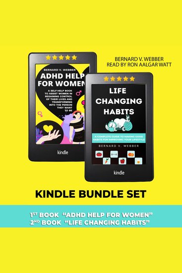 Kindle Bundle Set: ADHD Help For Women & Life Changing Habits - cover