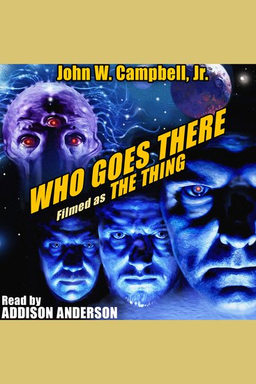 Who Goes There? (Filmed as The Thing) - cover