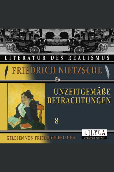 Unzeitgemäße Betrachtungen 8 - cover