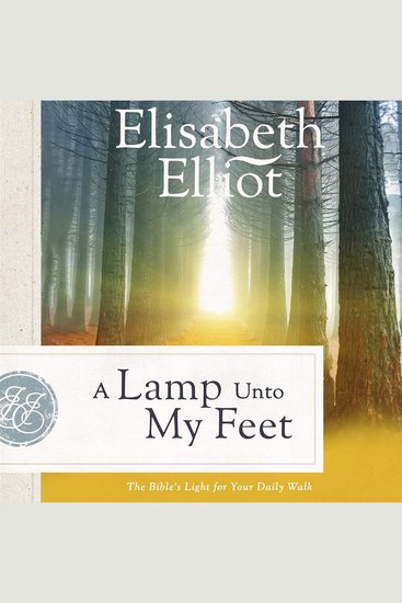 A Lamp Unto My Feet - cover
