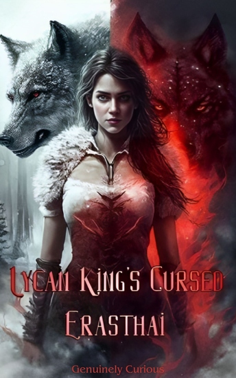 Lycan King's Cursed Erasthai - Paranormal Rejected Mate Second Chance Wolf Shifter Romance Book 1 - cover