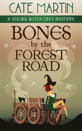Bones by the Forest Road - A VIking Witch Cozy Mystery - cover