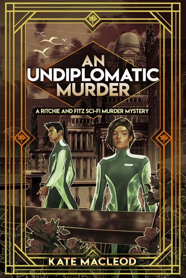 An Undiplomatic Murder - A Ritchie and Fitz Sci-Fi Murder Mystery - cover