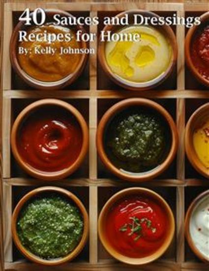 40 Sauces and Dressings Recipes for Home - cover