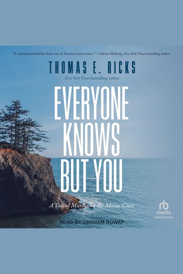 Everyone Knows But You - A Tale of Murder on the Maine Coast - cover