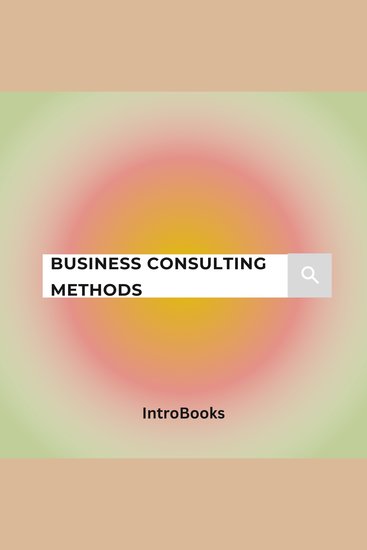 Business Consulting Methods - cover