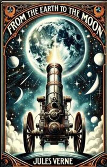 From The Earth To The Moon(Illustrated) - cover