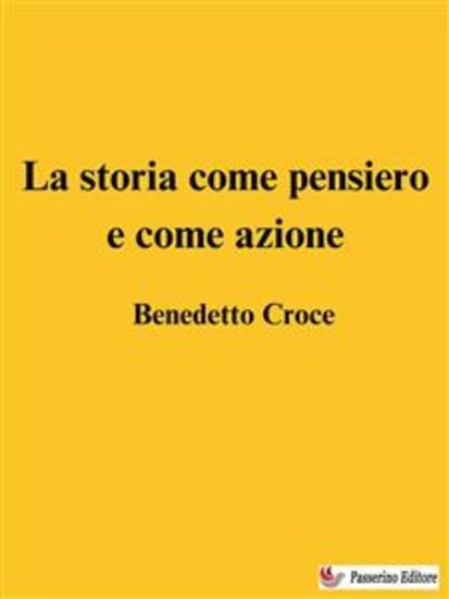 La storia come pensiero e come azione - cover