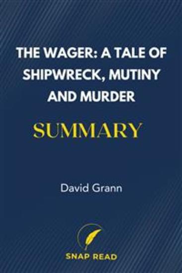 Summary and Analysis of The Wager - A Study Guide to David Grann's Book - cover