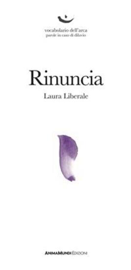 Rinuncia - cover