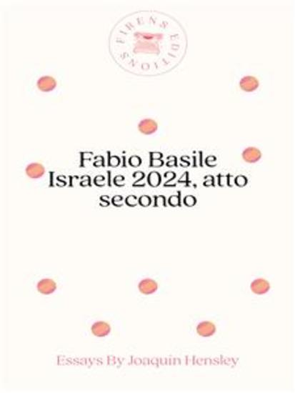 Israele 2024 atto secondo - cover