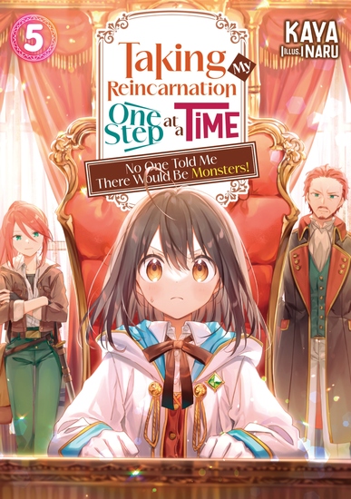 Taking My Reincarnation One Step at a Time: No One Told Me There Would Be Monsters! Volume 5 - cover