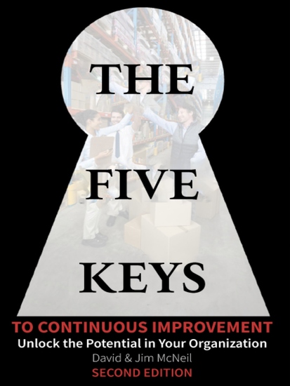 The Five Keys to Continuous Improvement - Unlock the Potential in Your Organization - cover